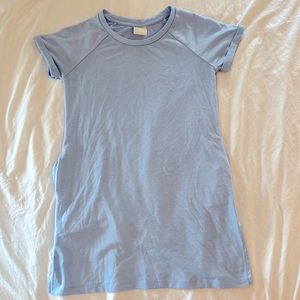 Baby blue beach dress